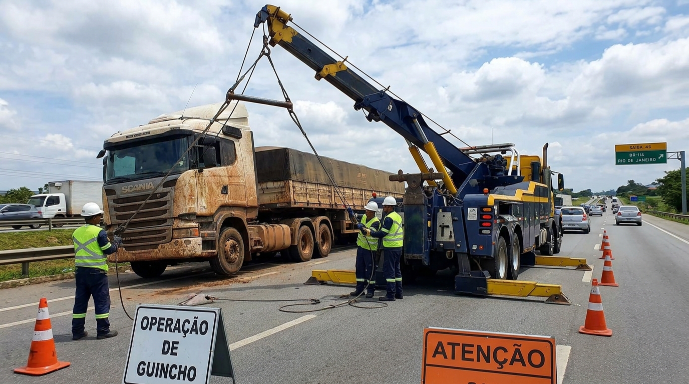 Guincho para Caminhão em Campina Grande‑PB